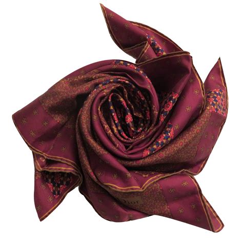 christian dior foulard soie|foulard carré de soie.